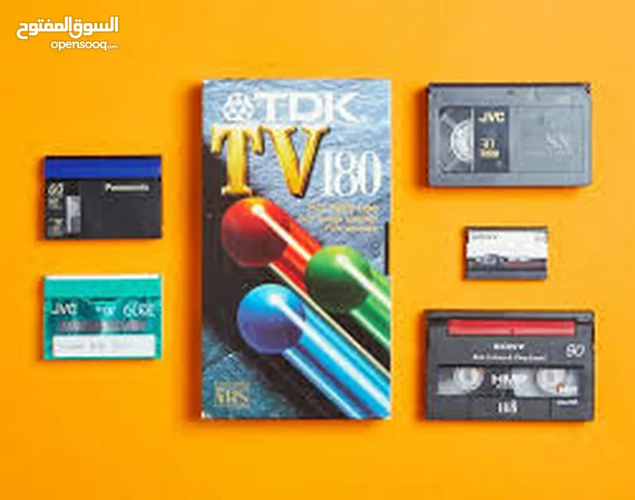 أشرطة تحويل أفلام الفيديو الكاميرات السينما والكاسيت الى فلاشه او DVD او على جهازك الخليوي