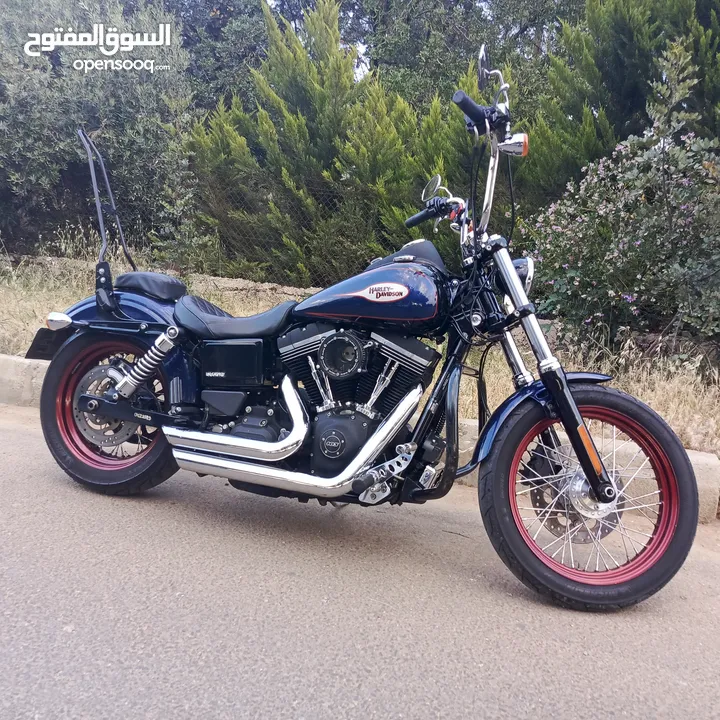 Harley Davidson street bob 2013.1700ccبحاله الوكاله