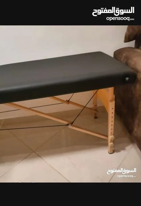 تخت مساج رجلين خشب