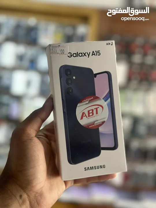 New Galaxy A15 6+128Gb Black Blue