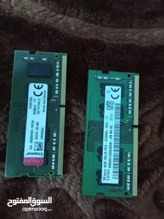 RAM for Laptop DDR4 (4 GB) for sale رام لجهاز اللابتوب ددر4 4 جبجابايت للبيع