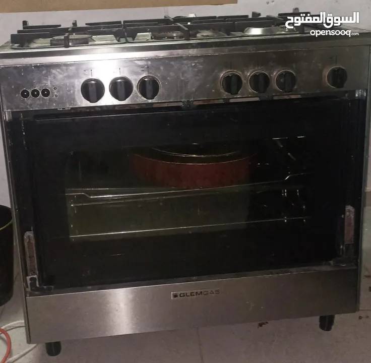 غاز مع فرن ايطالي تيبرو