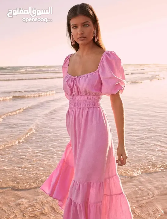 FOREVER NEW pink maxi dress