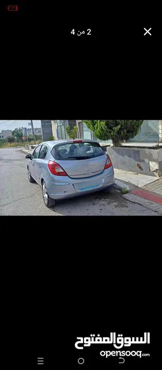 اوبل كورسا 2007 ترخيص 2009