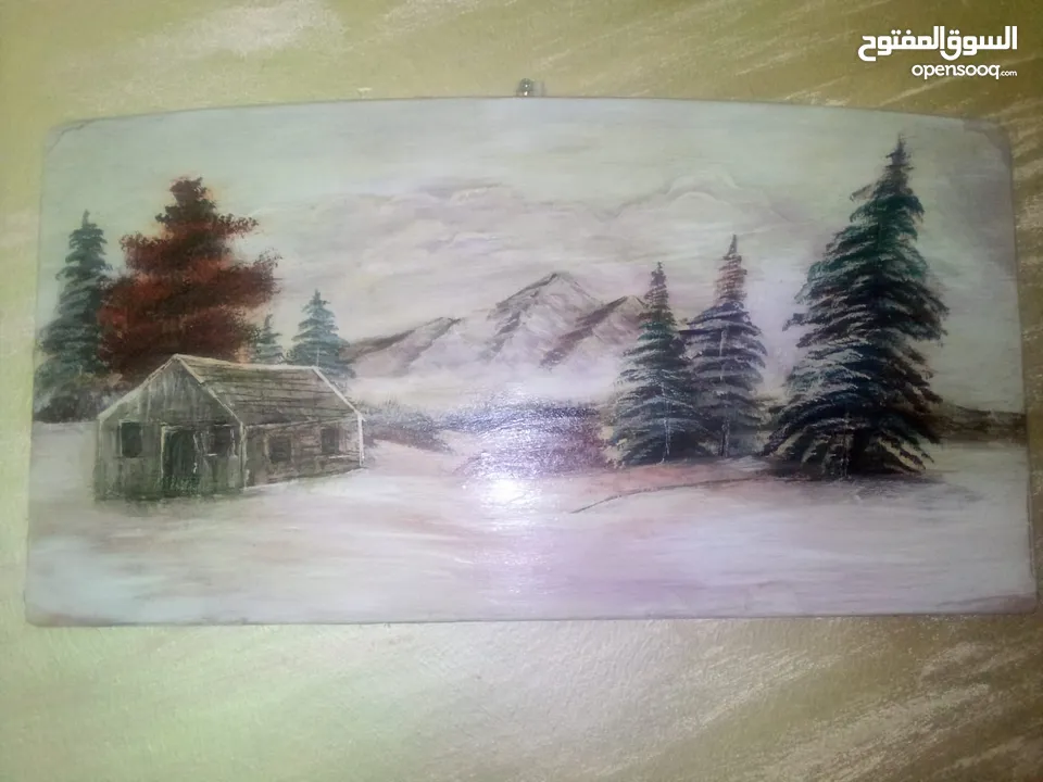 لوحات فنيه رسم يدوي احترافي