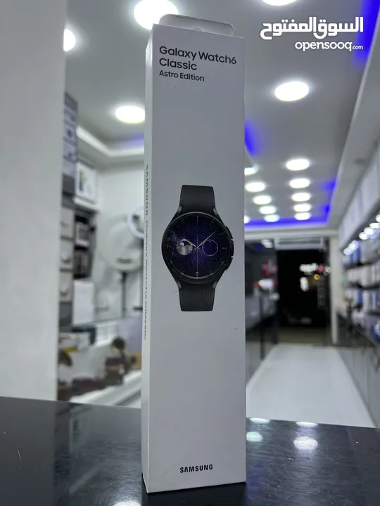 Samsung Watch 6 Classic Astro Edition  سامسونج جالاكسي ساعة 6 كلاسيك استروا ايديشن 47 مم باللون اسود