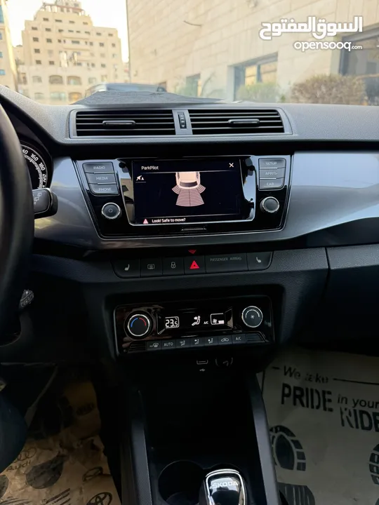 سكودا فابيا ترخيص 2021 محرك 1000 بنزين اوتوماتيك 105 حصان