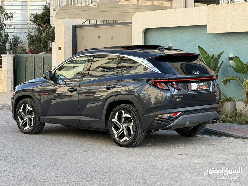 هونداي توسان 2022 هايبرد plug in 4*4 فل اضافات مع بانوراما 271 حصان
