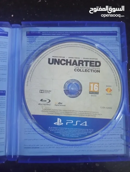 بيع لعبتين مستعمل سنتين فيفا 20 و انتشارتد  sell two games used for two years fifa 20 and uncharted