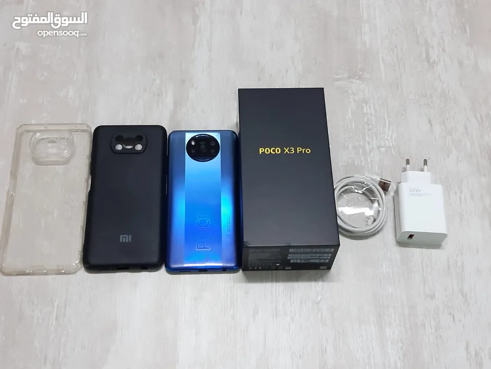 POCO X3 PRO مع كامل اغراضه