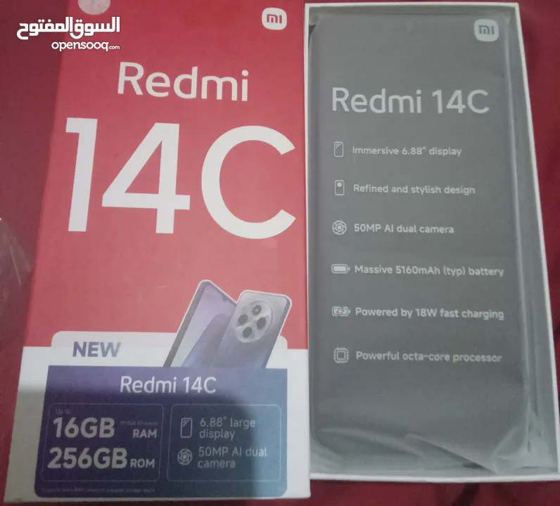 redmi 14c + Galaxy A10s بسعر مغري