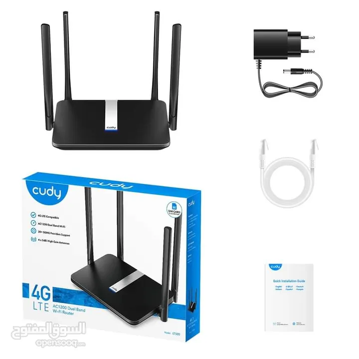 راوتر سيم كارت 4G LTE AC1200 Dual Band Wi-Fi Router