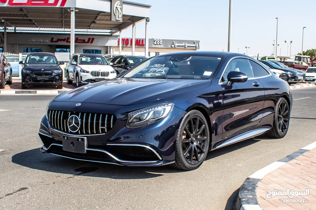 2015- S63 AMG COUPE // BEIGE INSIDE // IMMACULATE CONDITION // - ONLY 54,000 KM DONE