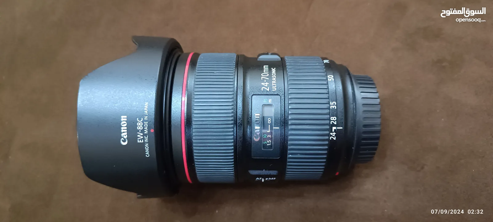 Canon lenses in excellent condition