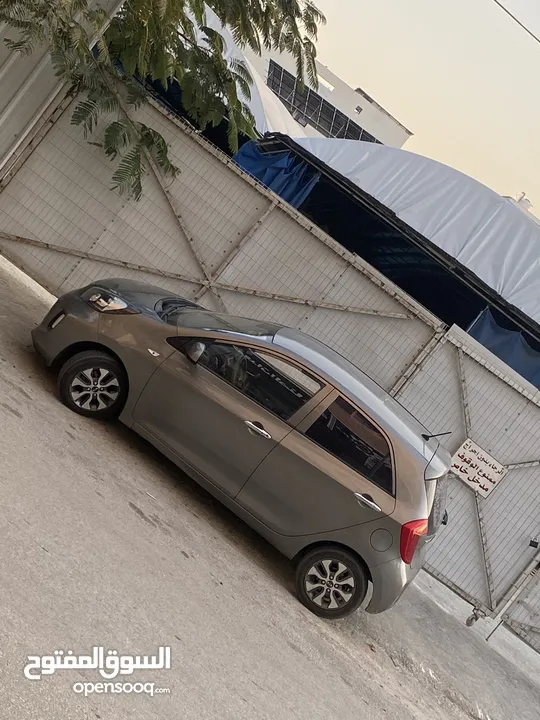 كيا مورنينج 2016 بحالة وكالة عداد قليل فحص نخب فل إضافات بدون فتحة