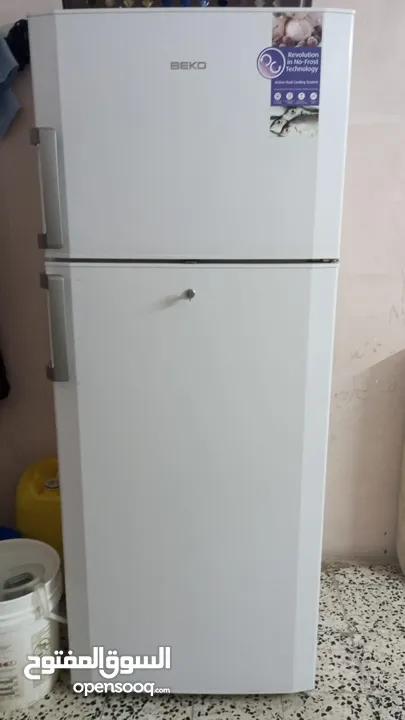 للبيع ثلاجة بيكو بحالة ممتازة  Beko refrigerator for sale in excellent condition