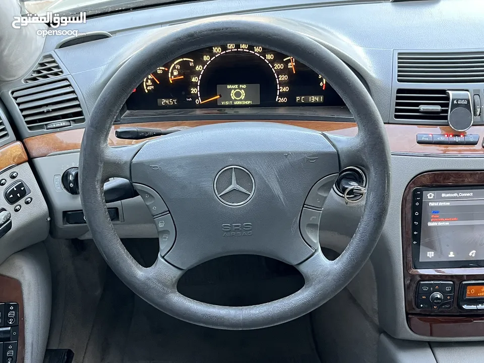 مرسيدس بنز S350L 2005 فحص كامل وفل الفل مميزة جدا للبيع بسعر مغري كاش او اقســـاط