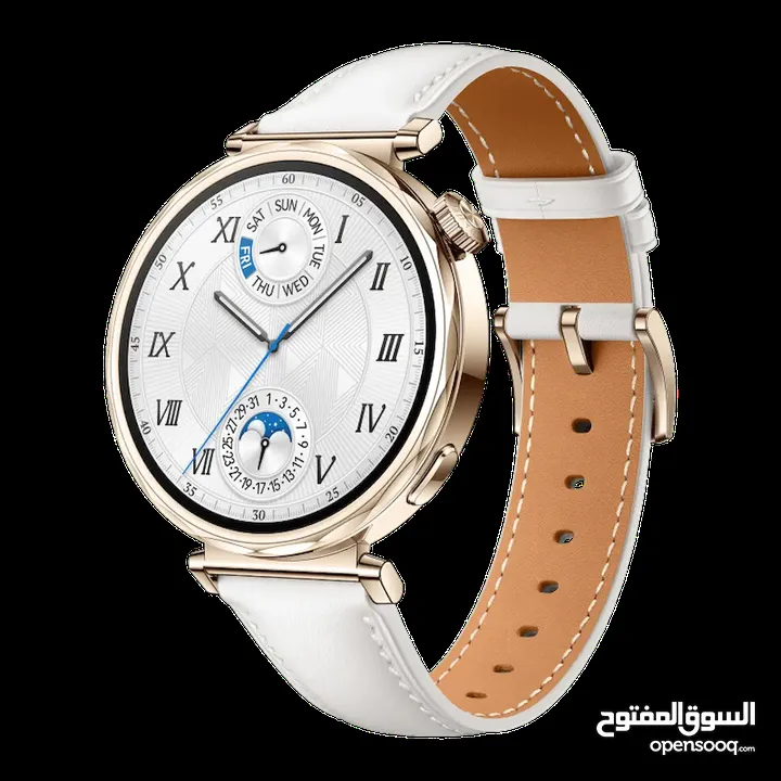 HUAWEI WATCH GT5 WHITE (41M) NEW /// ساعة هواي جي تي 5 لون ابيض مقاس 41 ملي الجديد