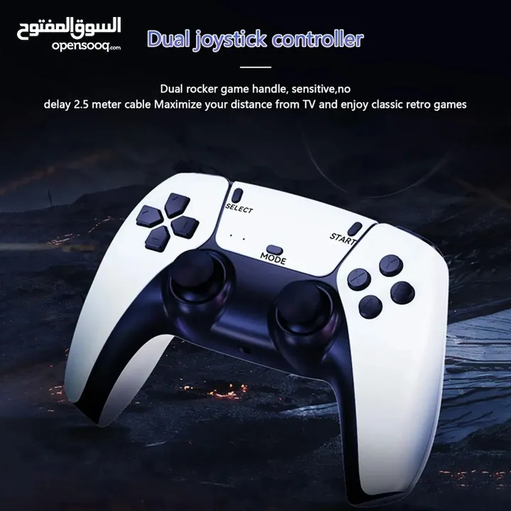 وفرنالك جهاز GAME STICK أحدث إصدار، الشبيه بالبلايستيشن 5 مع 15000 خمس عشرة الاف لعبة