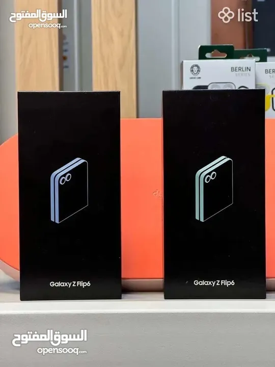 جلاكسي زد فليب 6 5G جديد افضل كفالة الوكيل الرسمي جميع الالوان // Z Flip 6 5G 256/512