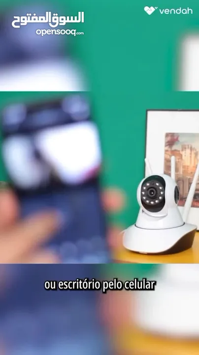 كاميرا مراقبه Wifi الذكية IP كاميره ذكيه بانورامية متحركه 355 درجه مع خاصيه الصوت  3 هوائيات