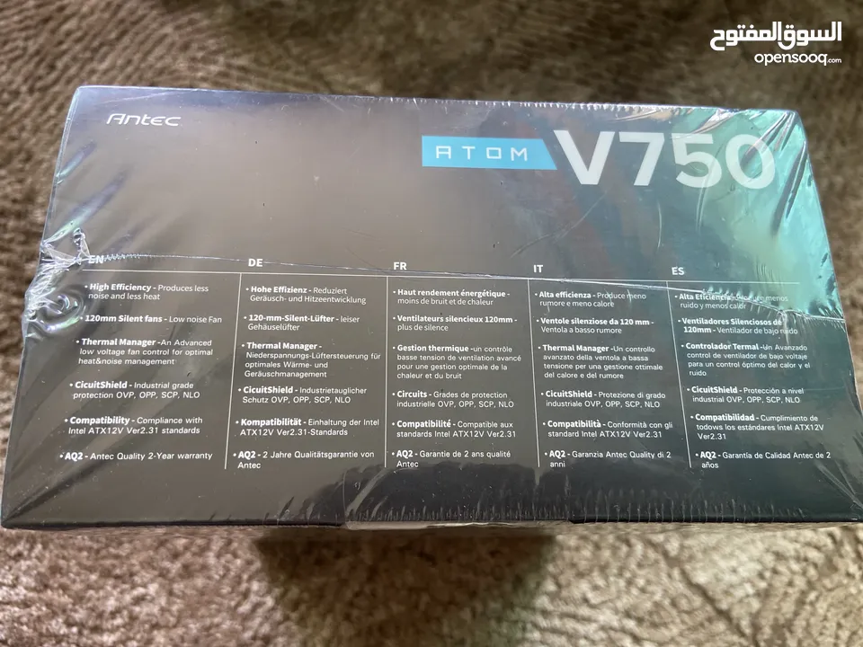 انتيك اتوم  انتيك اتوم v750 Antec atom  انتيك اتوم  انتيك اتوم v750 Antec atom Antec atom v750 واط