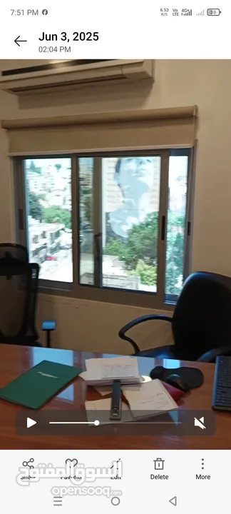 مكتب للايجار في وادي صقرة  office for rent in wadi saqra