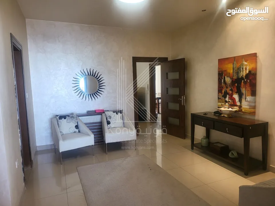 شقة مميزة للبيع في عمان - الرونق- طابق ثالث مع روف