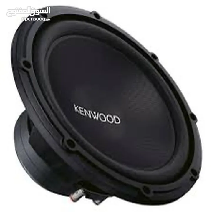 Subwoofer with amp kenwood full with box