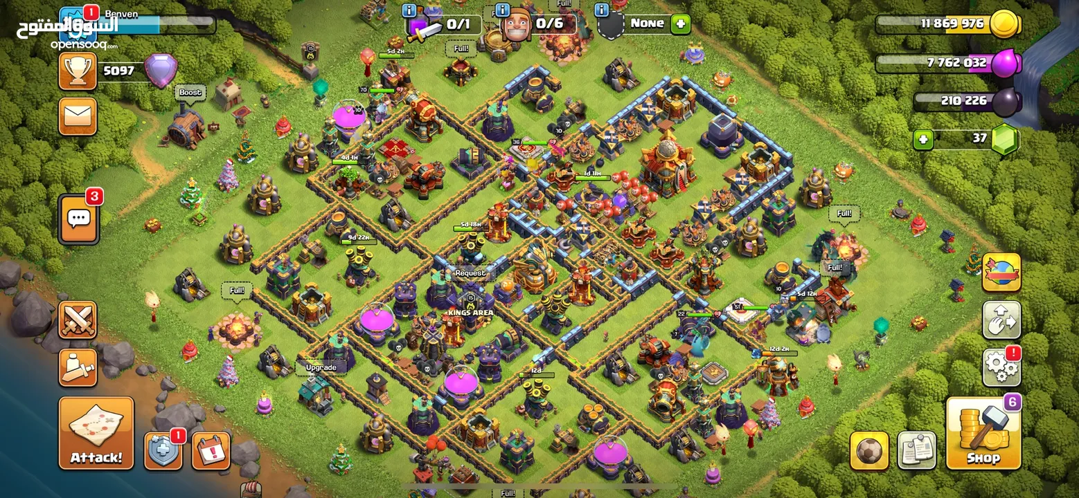 Clash of Clan (Townhall 15)