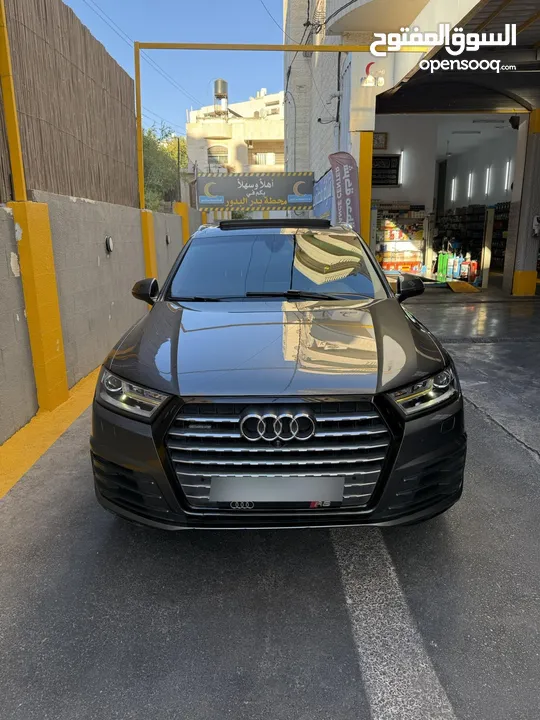 جيب audi Q7 Sline ترخيص 2017
