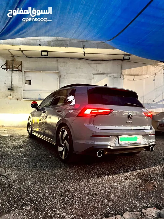 جولف جي تي اي 8 golf gti mk8 54 الف كيلو ردار امامي خلفي حساسات امامي خلفي كاميرا تدفئة كراسي 165 ال