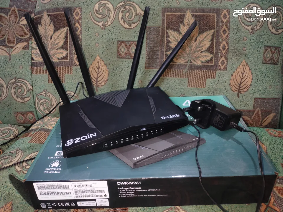 راوتر زين d link مستعمل