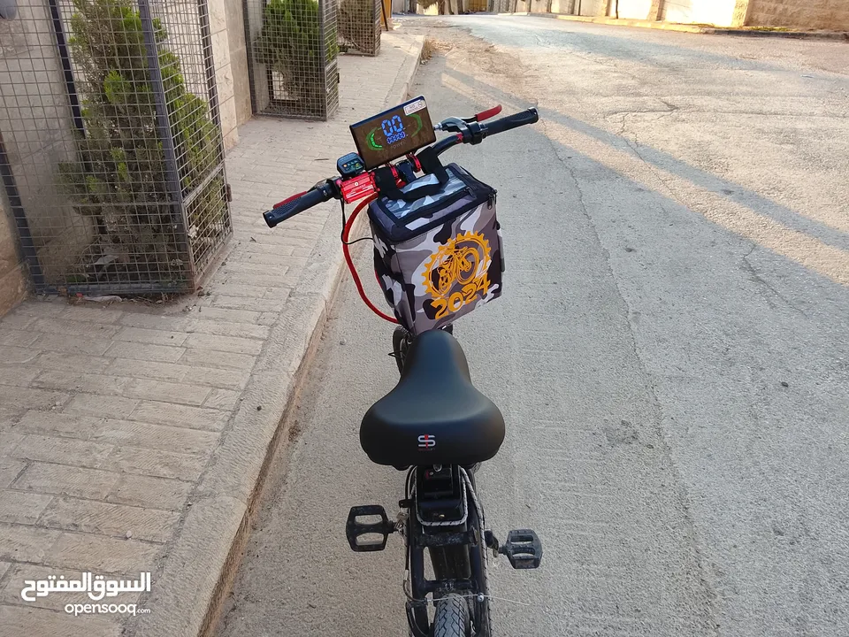بسكليت كهرباء عجل رفيع