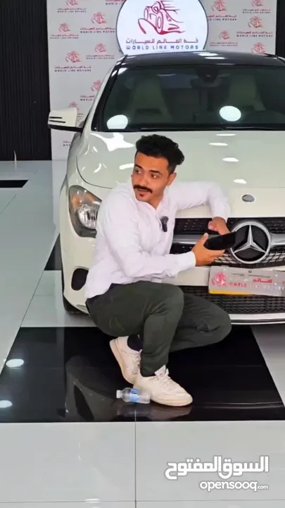 مرسيس  CLA250  ابيض  2017