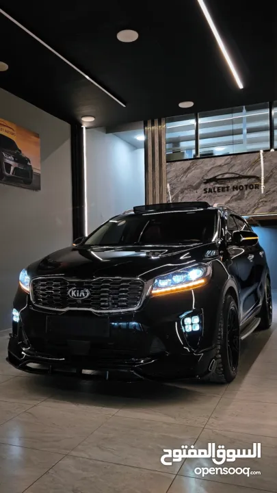 افخم واجمل كيا سورينتو بالبلاد فل بانوراما 4x4 غرفه عسلي