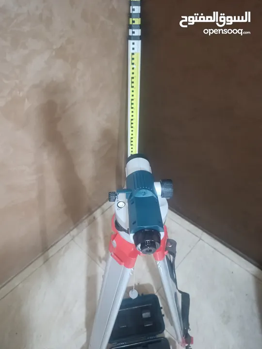 ميزان قامه بوش مع حامل ثلاثى مع مسطره 5 متر صيني BOSCH GOL 32D + BT160 + GR500  ...... .............