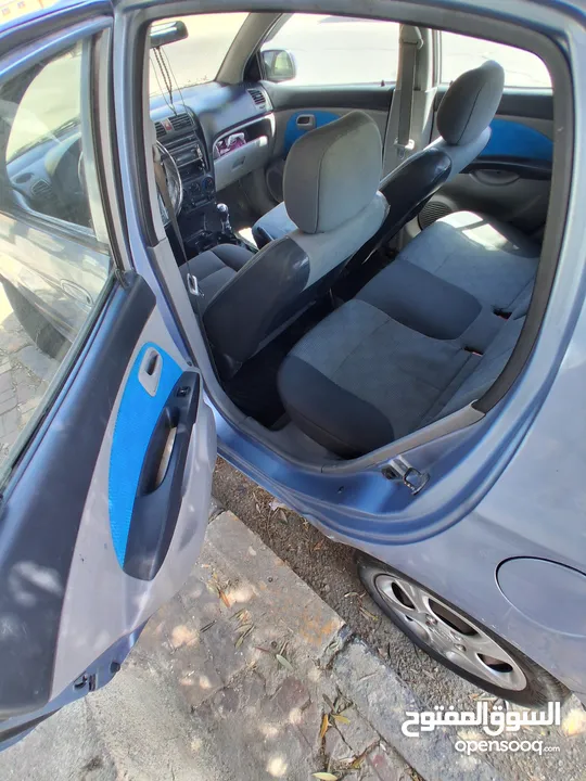 كيا بيكانتو فئة LX لون ازرق قصة الدب هاتش باق المميزه