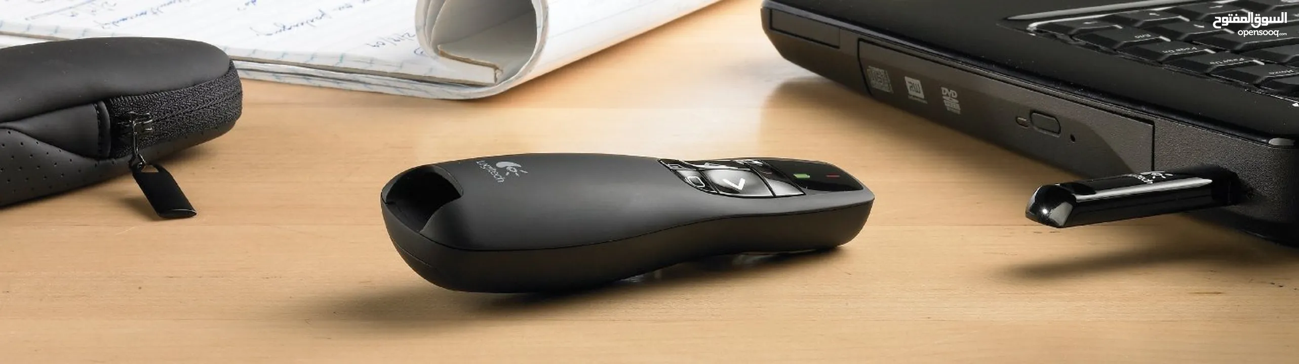 برزنتر مع ليزر بوينتر ماركة لوجيتك Logitech