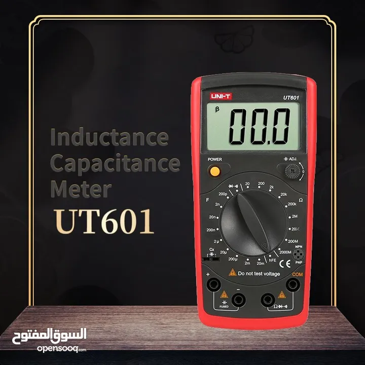 ساعة فحص مكثفات ومقاومات Multimeter UNI-T UT601 (RC)