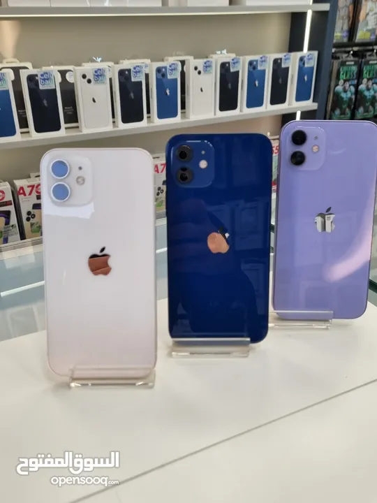 iphone 12 128 بحالة لجديد  آيفون 12 128 جيجا