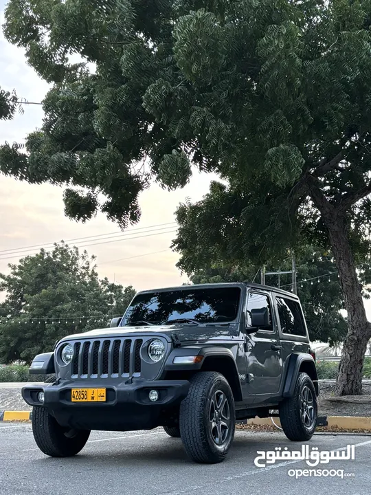 Wrangler Sport S 2019 - في حالة الوكاله حادث بسيط بدون خروج الايرباقات