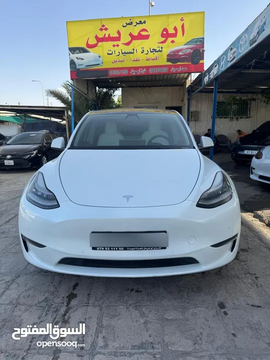 تيسلا موديل Y بحالة الوكالة فحص كامل