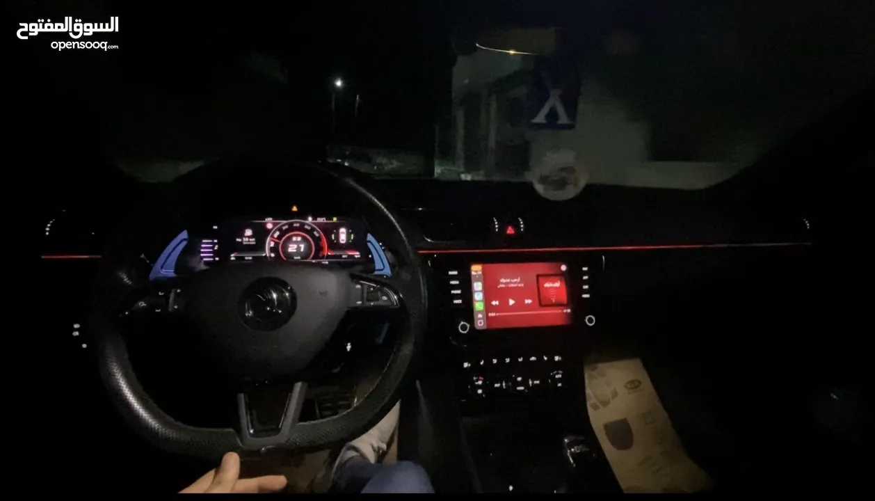 اسكودا سوبيرب سبورت لاين فل الفل ŠKODA SUPER B SPORT LINE FACE