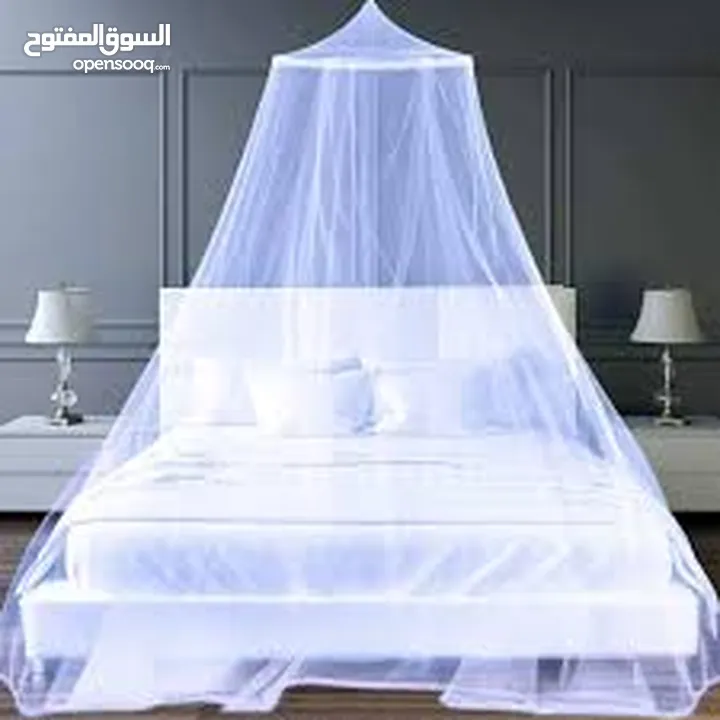 11 ديتار ناموسية ديكور سرير غرفة نوم مزدوج او مفرد منع دخول الناموس و الحشرات بشكل نهائي و