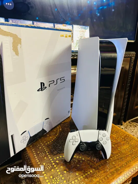 Playstation 5 Fat Blueray  بلاستيشن 5