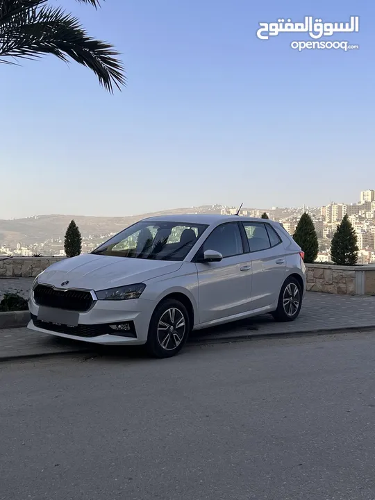 سكودا فبيا بحاله الوكاله عداد12km