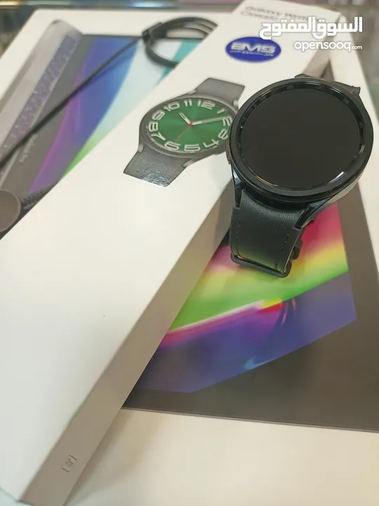 Samsung Watch 6 Classic بحالة الوكاااله  استعمال بسيط جدا