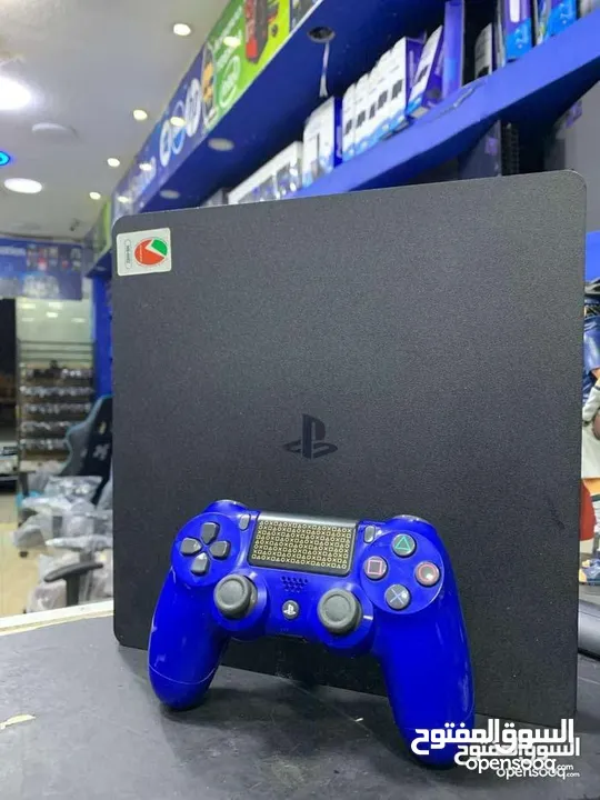 يلايستيشن 4 سلم Playstation 4 Slim 500GB مكفول