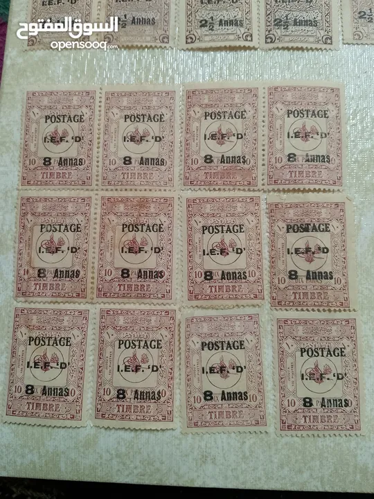 طوابع بريدية عثمانيه